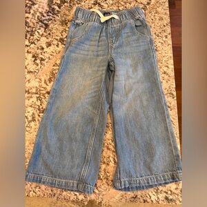 GAP Easy Wide-Leg Blue Denim Jeans